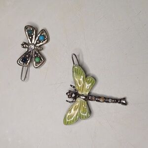 🦋 Dragonfly hair clips
